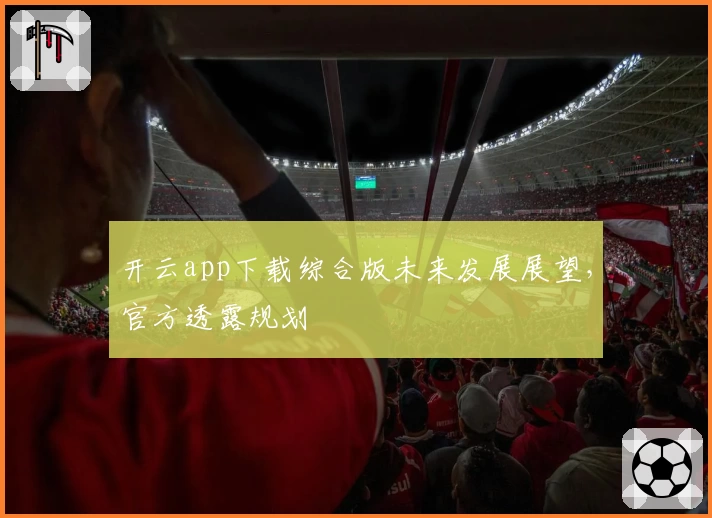 开云app下载综合版未来发展展望，官方透露规划